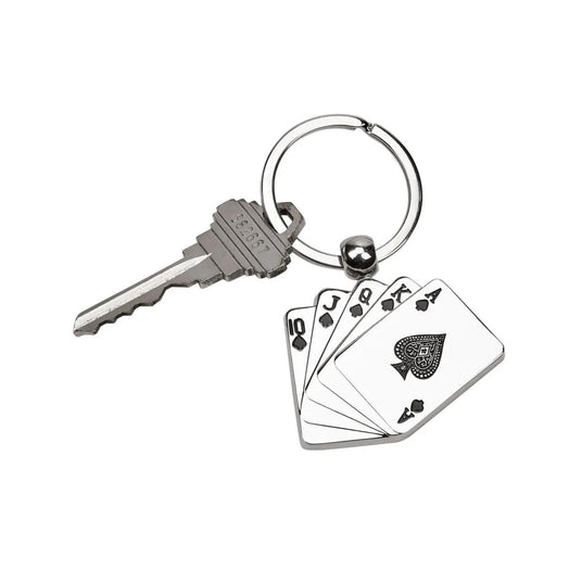 Playing Cards Keychain, 3"-AKD Ink
