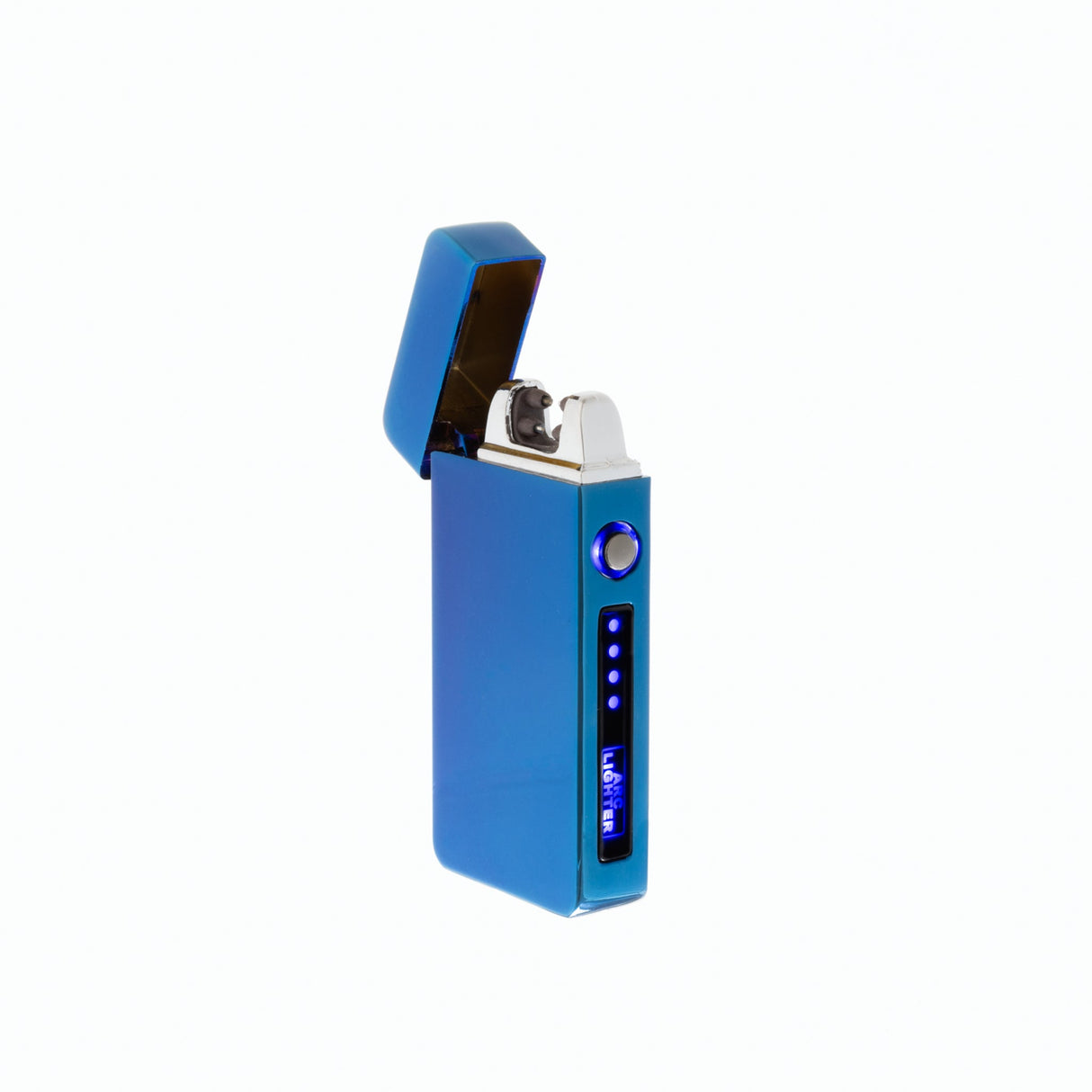 Flameless Flip Top Lighter Blue-AKD Ink