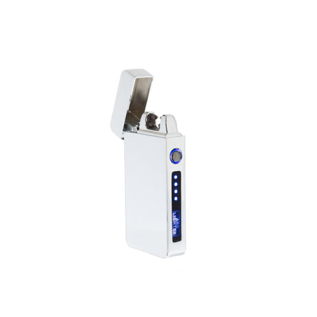 Flameless Flip Top Lighter Silver-AKD Ink