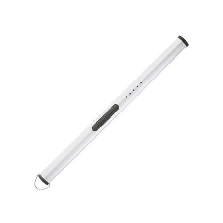 Flameless Cylinder Lighter Silver 8.75"-AKD Ink