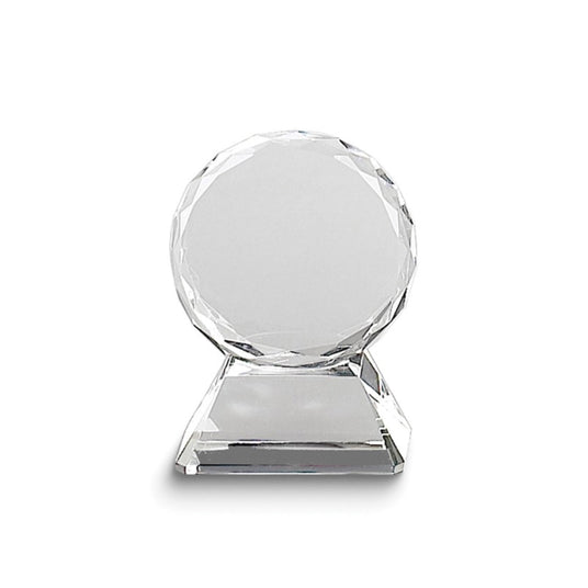 Optic Crystal Trophy on Base, 5"-AKD Ink