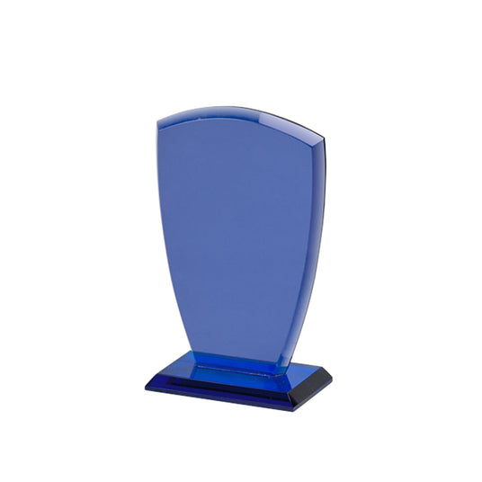 Small Cobalt Shield Trophy, 6.25" - AKD Ink