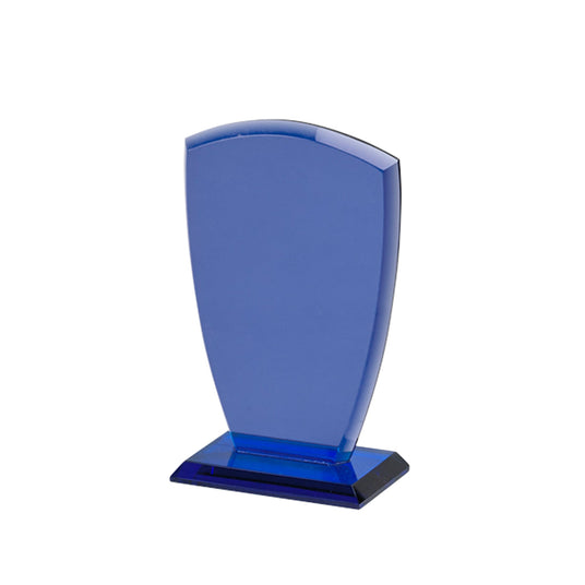 Large Cobalt Shield Trophy, 8.5" - AKD Ink