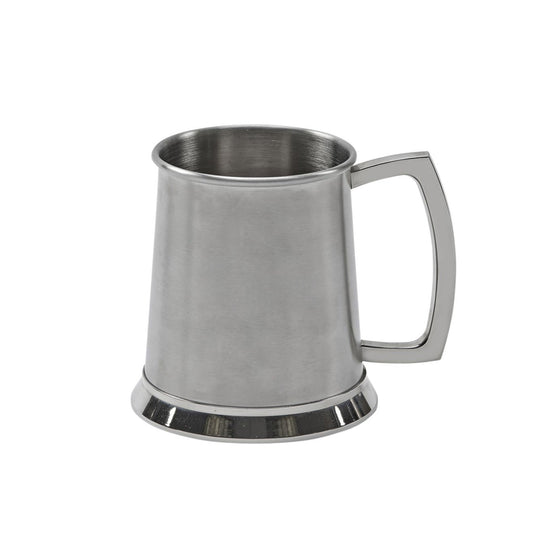 Stainless Steel Tankard with Satin Matte Finish - 20 oz-AKD Ink