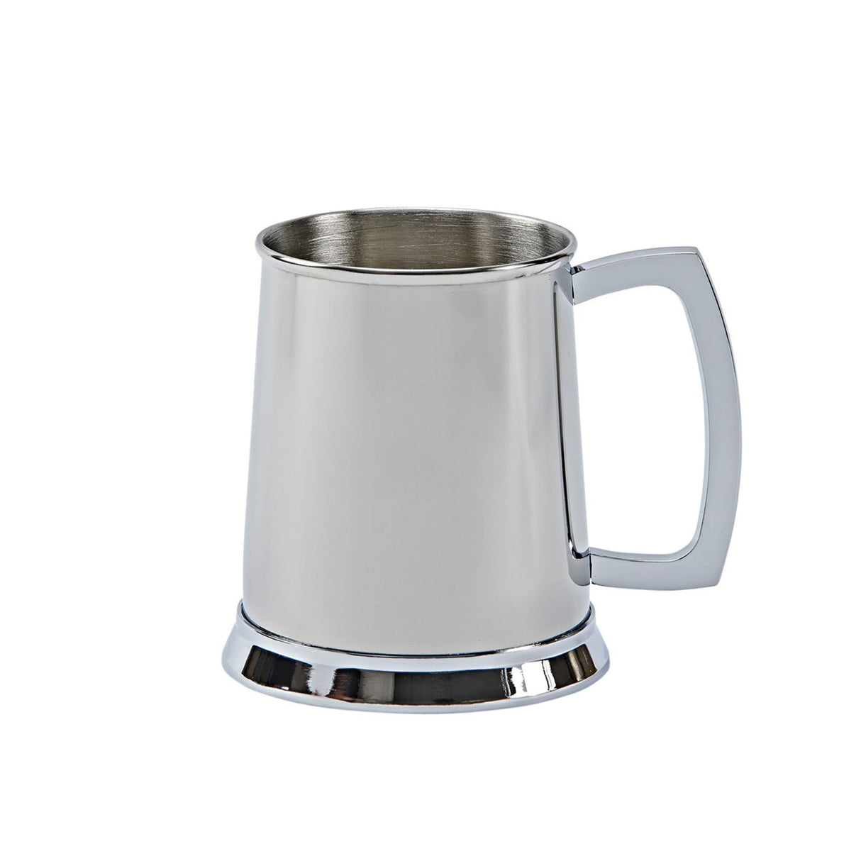 Stainless Steel Tankard with Bright Polished Finish - 20 oz-AKD Ink