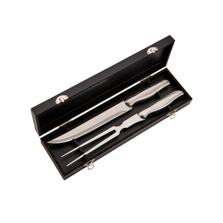 2 Piece Stainless Steel Carving Set-AKD Ink