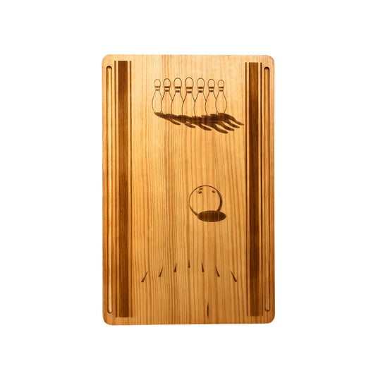 Bowling Lane Wood Board - 11.5" x 18"-AKD Ink