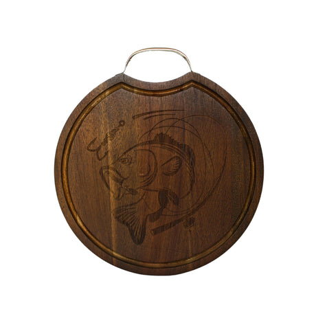 Fishing Wood Board - 13"-AKD Ink