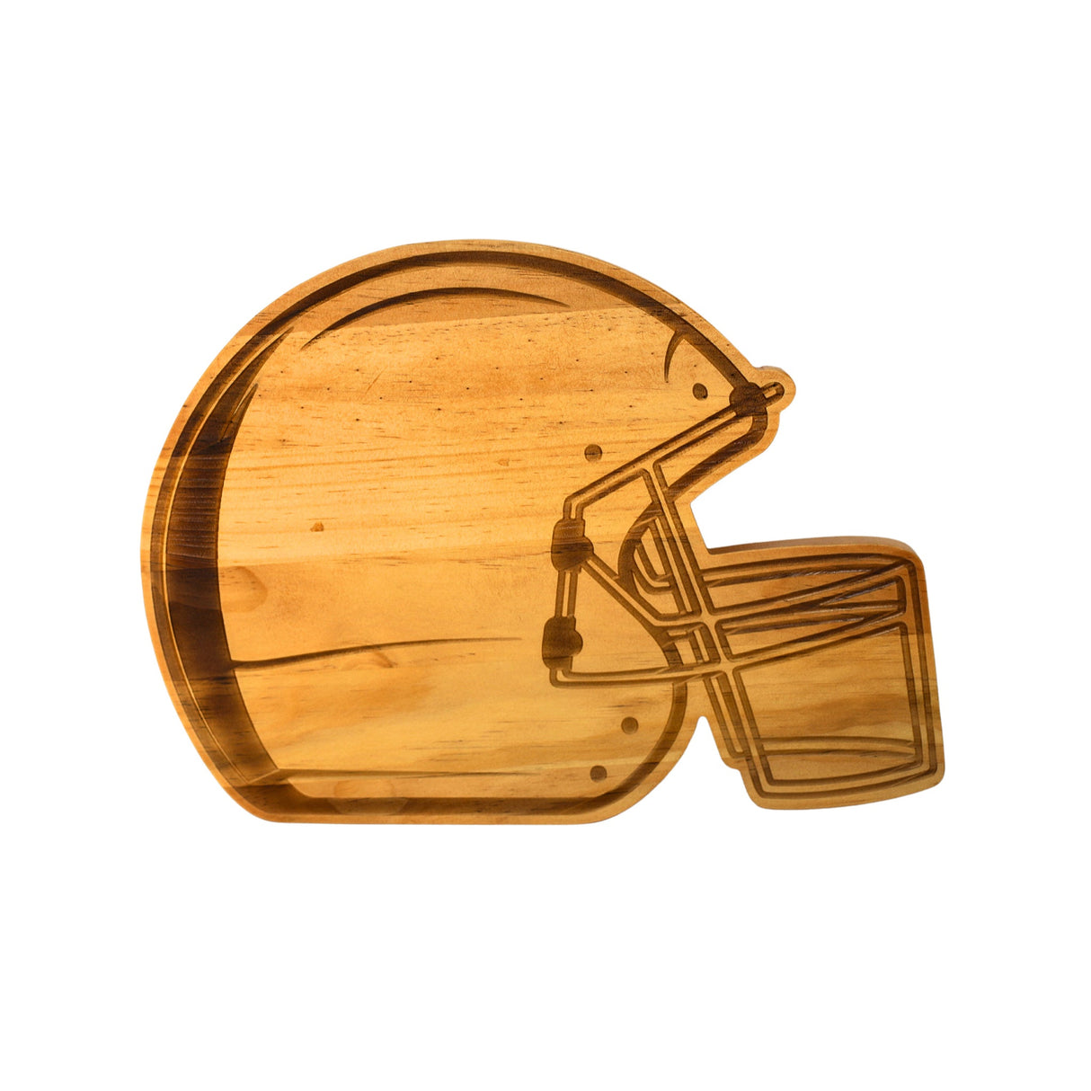 Football Helmet Wood Board - 11" x 15"-AKD Ink