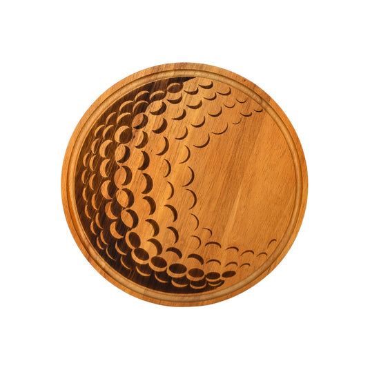 Golf Ball Wood Board - 13"-AKD Ink