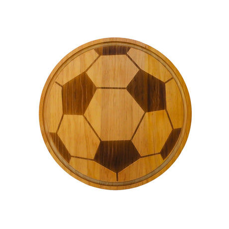 Soccer Ball Wood Board - 13"-AKD Ink