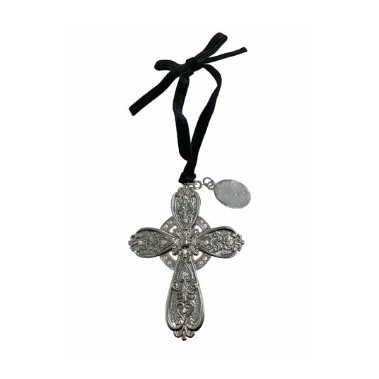 3D Cross Ornament with Engraving Tag - AKD Ink