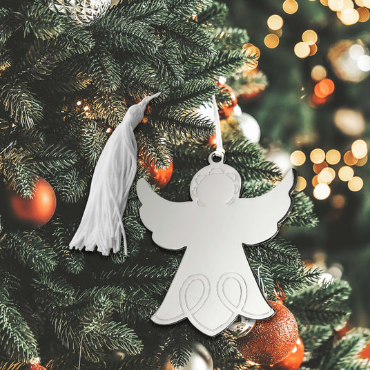 CLCUG4ORFR3R4SAUSMSLMLCLL2M10 - Angel Ornament, Np 4" X 3"