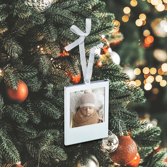 Hanging Photo Frame Ornament- 2"x 2"-AKD Ink