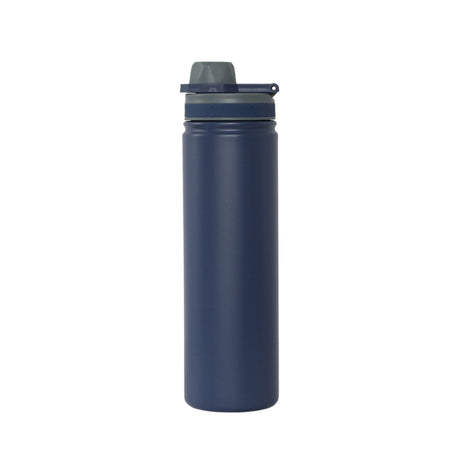25 Oz Stainless Steel Water Bottle - Navy-AKD Ink