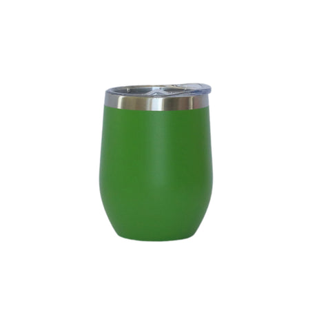 12 Oz Stemless Wine Tumbler - Green-AKD Ink