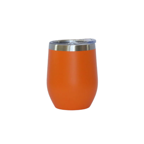 12 Oz Stemless Wine Tumbler - Orange-AKD Ink