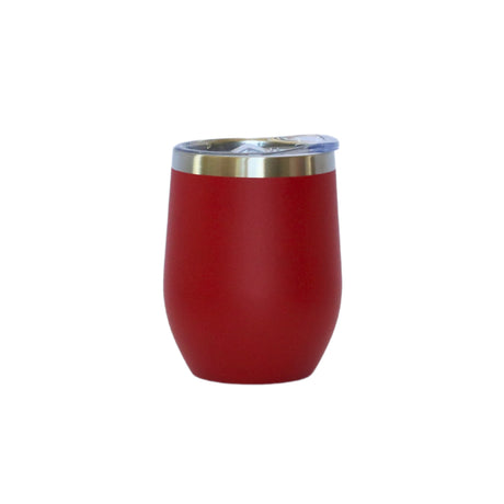 12 Oz Stemless Wine Tumbler - Red-AKD Ink