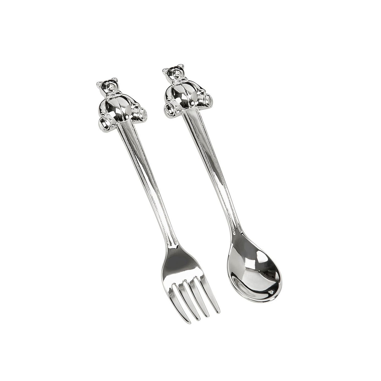 Teddy Bear Handle Baby Spoon & Fork Set-AKD Ink