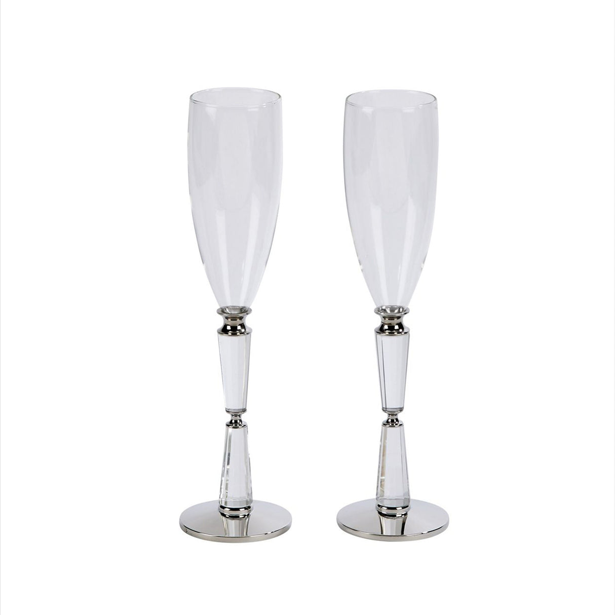 Facet Toasting Flutes Set-AKD Ink