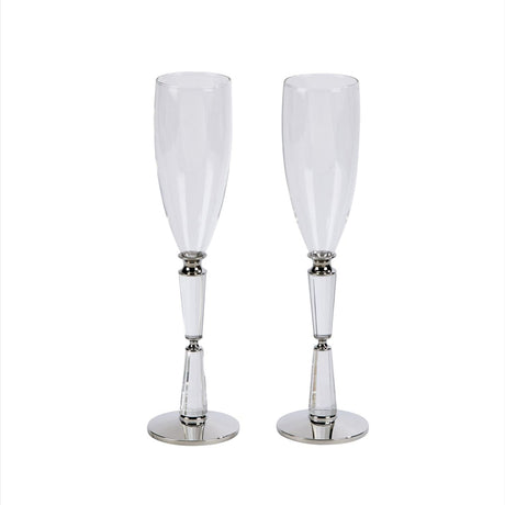 Facet Toasting Flutes Set-AKD Ink