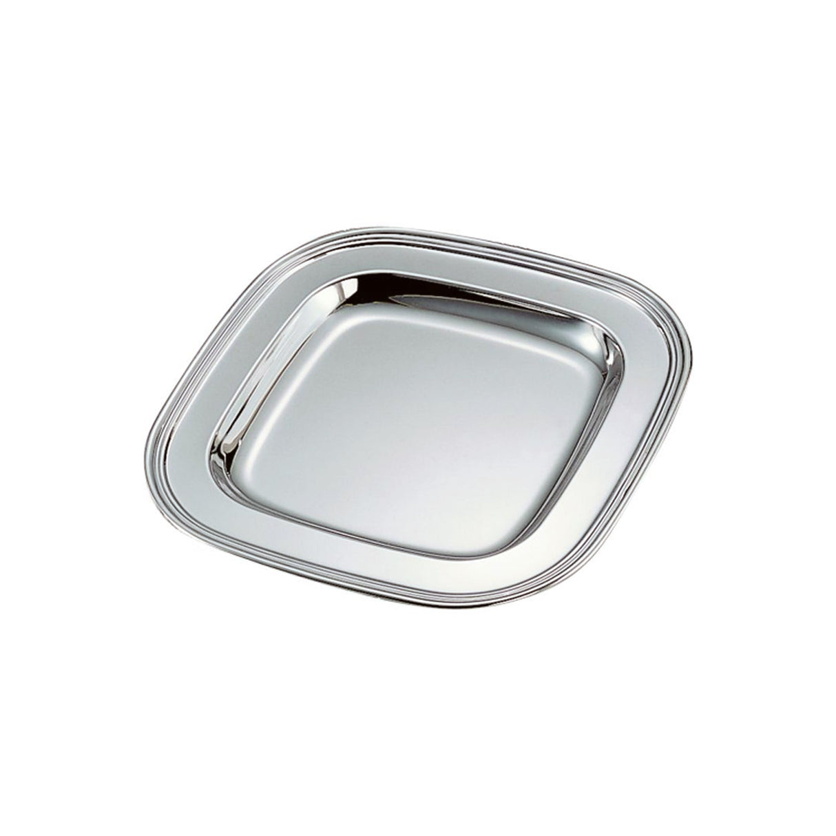 Silver Square Tray - 8"-AKD Ink