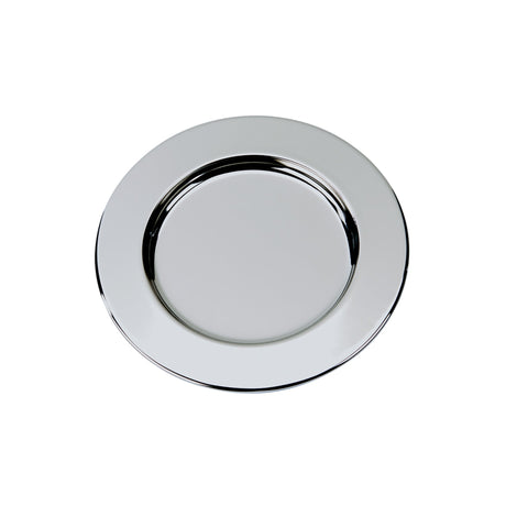 Silver Round Nickel-Plated Tray - 6"-AKD Ink