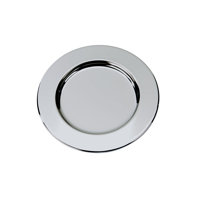 Silver Round Nickel-Plated Tray - 6"-AKD Ink