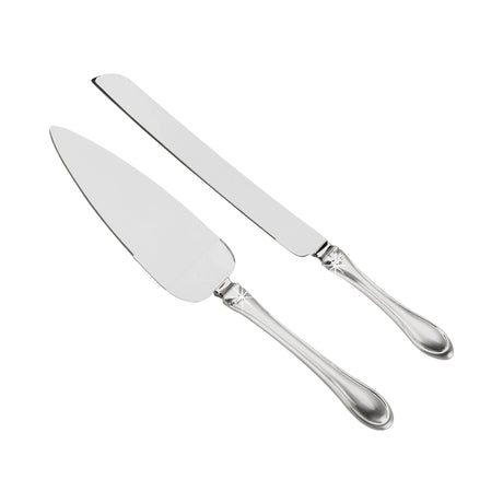 Knife & Server Set With 2-tone Handles-AKD Ink