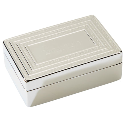 Rect Lift Top Jewelry Box, Np 1.5" X 3" X 4.5"-AKD Ink