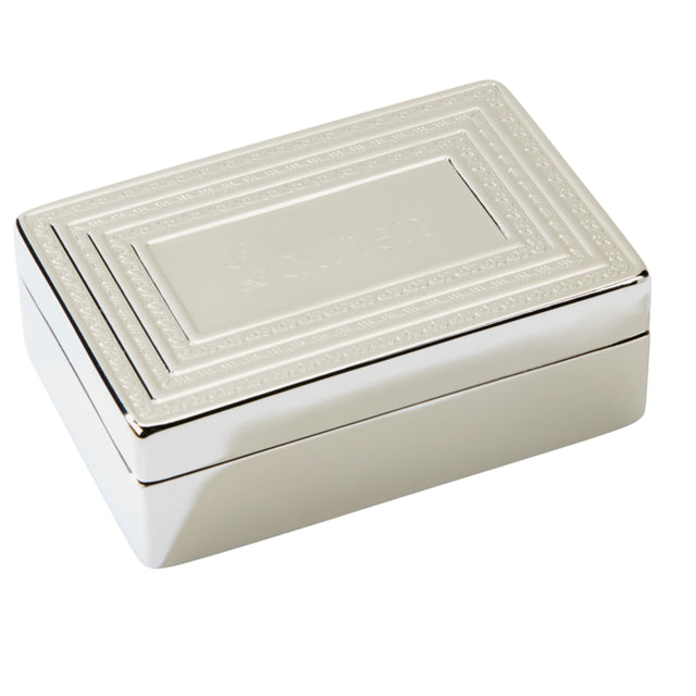 Rect Lift Top Jewelry Box, Np 1.5" X 3" X 4.5"-AKD Ink