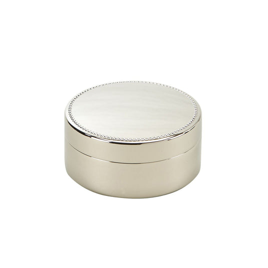 Round Box with Beaded Border-AKD Ink