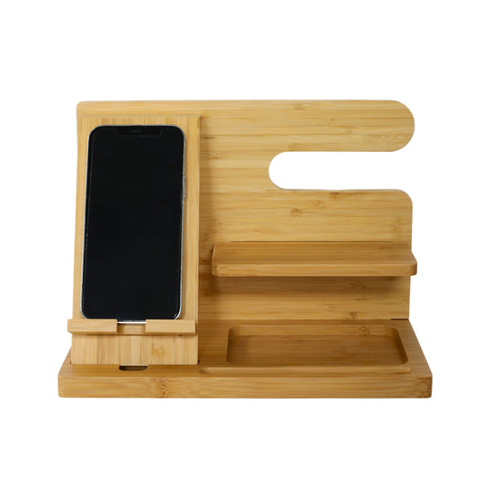 Light Wood Charging Shelf/Valet-AKD Ink