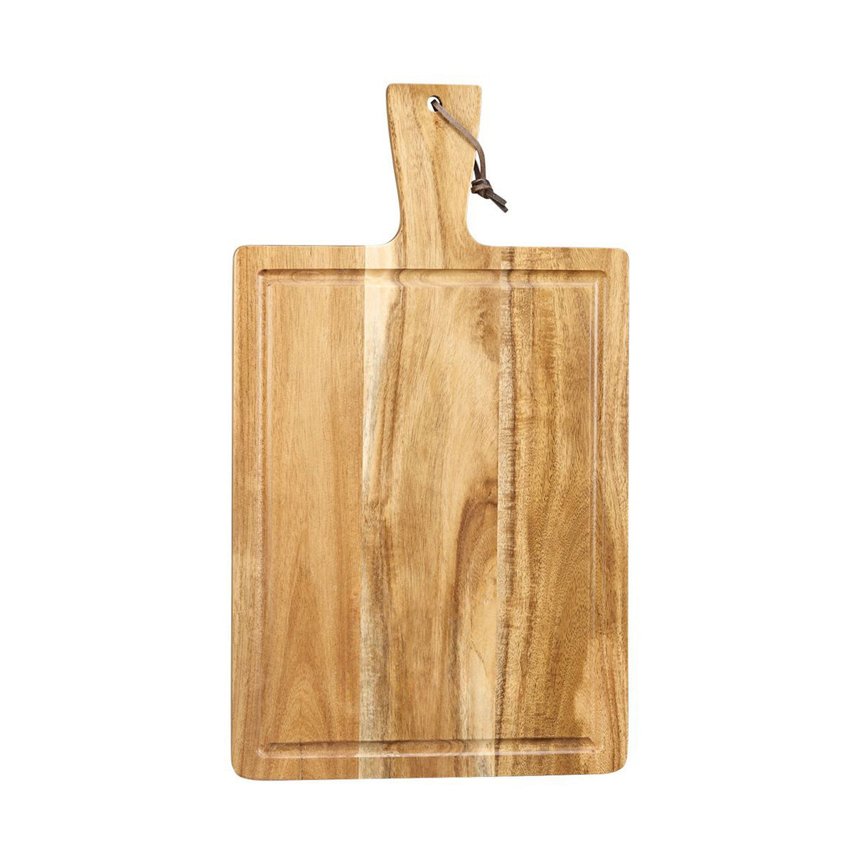 Acacia Wood Cutting Board with Handle-AKD Ink