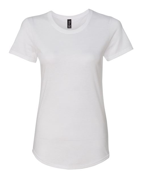 Women's Softstyle® Triblend T-Shirt-AKD Ink