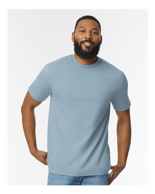 Unisex Softstyle® Midweight T-Shirt-AKD Ink
