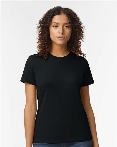 Women's Softstyle® Midweight T-Shirt-AKD Ink