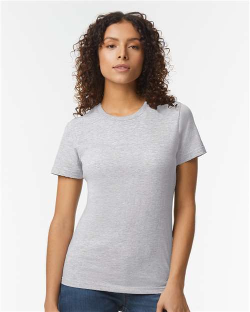 Women's Softstyle® Midweight T-Shirt-AKD Ink