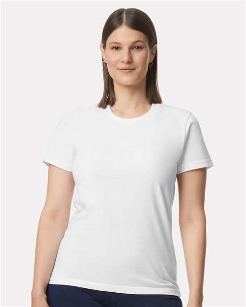 Women's Softstyle® Midweight T-Shirt-AKD Ink