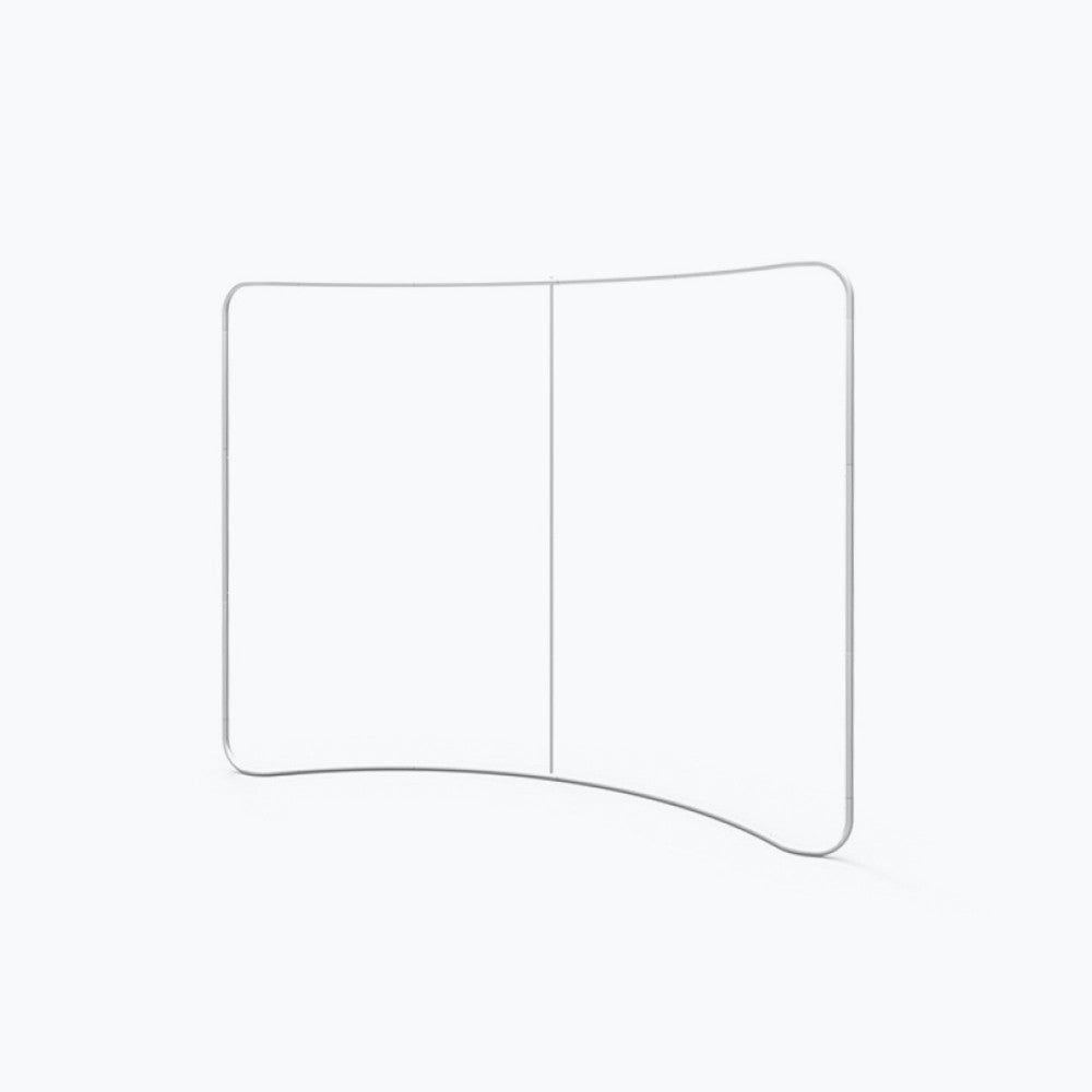 10ft Curve Tension Fabric Display Hardware Only