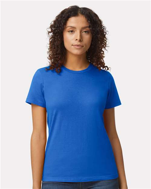 Women's Softstyle® Midweight T-Shirt-AKD Ink