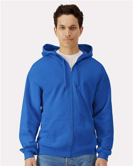 Unisex Softstyle® Full-Zip Hooded Sweatshirt-AKD Ink