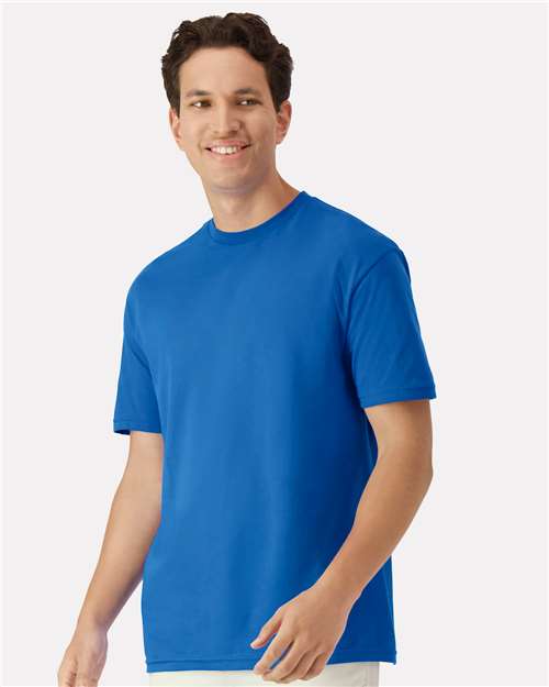 Assorted Gildan T-shirts in various colors, displayed in a bulk pack, on a plain background for a limited-time deal.