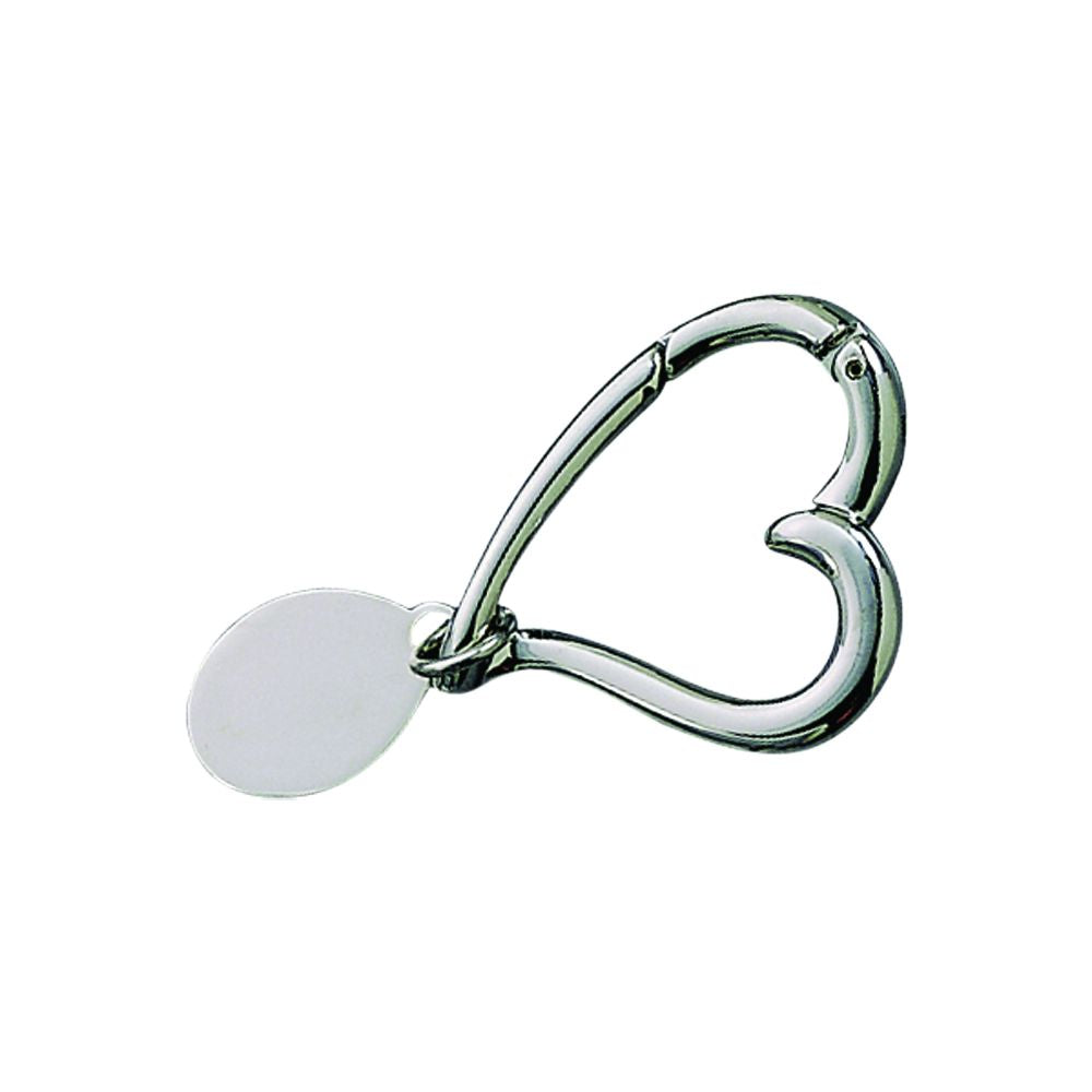Outlined Heart Keychain-AKD Ink