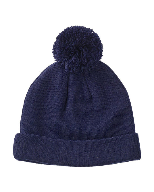 Pom Cuffed Beanie