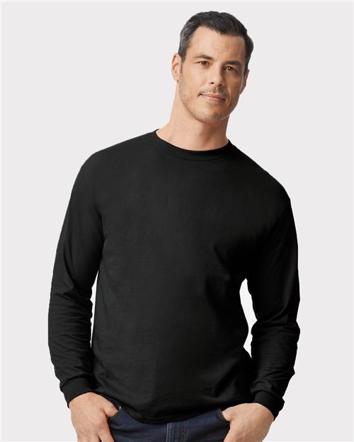Unisex DryBlend® 50/50 Long Sleeve T-Shirt-AKD Ink