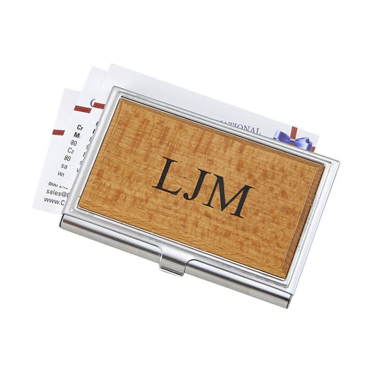 TMSACHARMCGHVMSLMLCLLL2M5 - Card Case With Wood Panel Cover