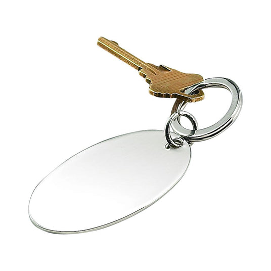 Oval Shaped Keychain-AKD Ink