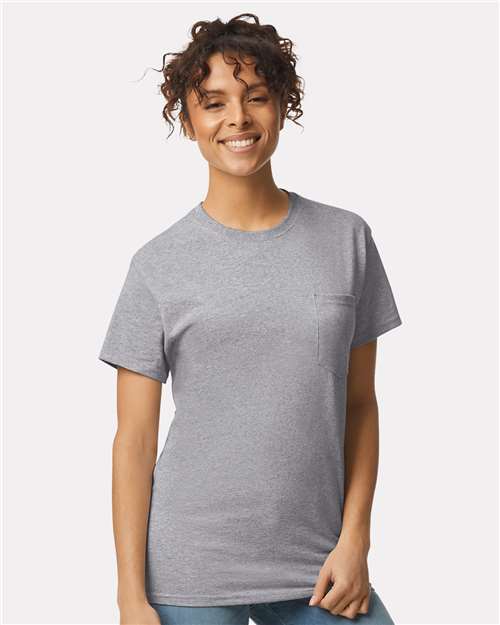 Unisex Ultra Cotton® Pocket T-Shirt-AKD Ink