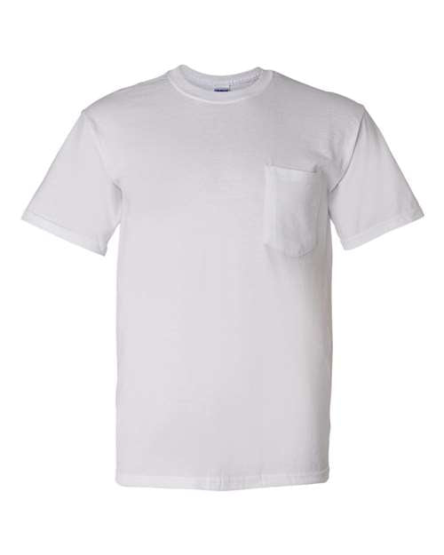 Unisex DryBlend® Pocket T-Shirt-AKD Ink